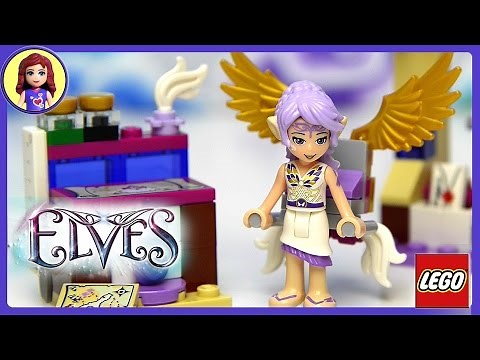 Lego Elves Aira's Creative Workshop Unboxing Building Review - Kids Toys