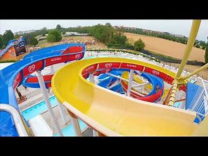 Toboga Blue Slide at Acquatica WaterPark, Milan, Italy