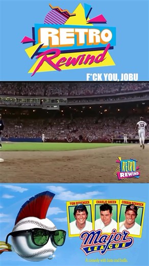 Retro Rewind TV: Jobu! The first Major League film was such a perfect comedy. I loved everything about it and one of my favorite characters was, hands down, Cerrano! Who was your favorite Major League athlete? Let me know in the comments below 👇 🛑 Have you subscribed to our bi-weekly newsletter, Be Kind Retro Rewind? Comment with BE KIND below and I'll DM the link to signup. It's got exclusive Retro content, fun facts, and monthly giveaways! Don't miss out!! ⁠ #majorleague⁠ #majorleaguecerrano
