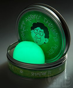 Glow in the Dark Thinking Putty by Crazy Aaron