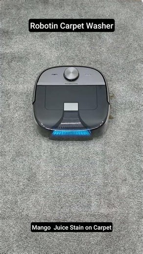 This Robot Just Made Carpet Cleaning Effortless #SmartTech #HomeHacks
