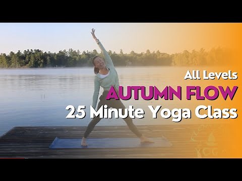 25 Minute Yoga Class - Autumn Flow