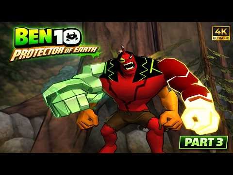 Ben 10 Protector of Earth 100% Walkthrough Part 3 (4K 60FPS)