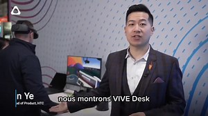Découvrez VIVE Desk : gérez jusqu’à 3 écrans sans effort, profitez de la confidentialité en désactivant l’affichage physique et d’une intégration fluide avec le transfert de couleurs de VIVE XR Elite. Optimisez votre productivité dès maintenant ! Pour en savoir plus : https://htcvive.co/48EOyQG | HTC France