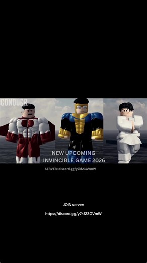 UPCOMING ROBLOX INVINCIBLE GAME 2026 SERVER: https://discord.gg/y7kf23GVmW #roblox #invincible #fyp #trending #invincibleedit