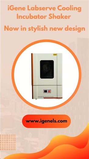 New Look Cooling Incubator Shaker | Advanced Lab Instrument | iGene Labserve #shortsfeed