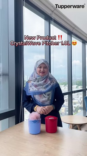 "Transform your kitchen game with the CrystalWave Pitcher! 🌪️🍲 From measuring to stirring, cooking to mixing, and pouring all in one, this versatile device is a time and energy saver. 🕒💡 Ideal for whipping up instant desserts or warming beverages, it's your all-in-one solution for quick and easy kitchen magic! ✨🍽️ #CrystalWaveMagic #KitchenInnovation #TimeSaver" | Tupperware Malaysia