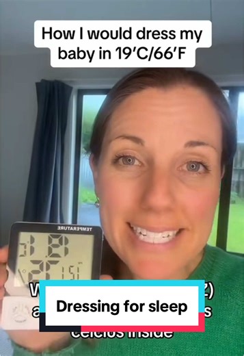 Not sure how to dress your baby for sleep? 💤 . This is a really common question I get from parents—especially when the weather changes or your little one starts sleeping longer stretches. . The right sleepwear can make a big difference in keeping your baby safe, comfortable, and well-rested. 💕 . In this video, I’m walking you through what to consider when dressing your baby for sleep—from room temperature to fabric choices. It’s simpler than you think, but it can make a big difference to sleep