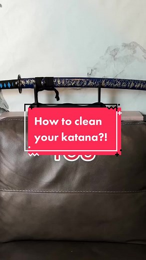 Do you know how to clean your katana? 👀 #cleaningkit #katana #minikatanastore