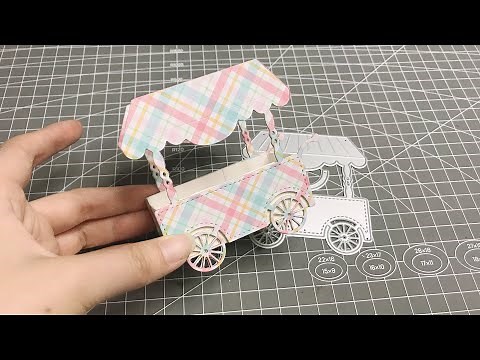 KSCRAFT *Tutorial* How to Make Boxes with Candy Stand die