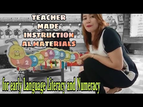 Teacher-Made Instructional Materials for Early Language Literacy and Numeracy