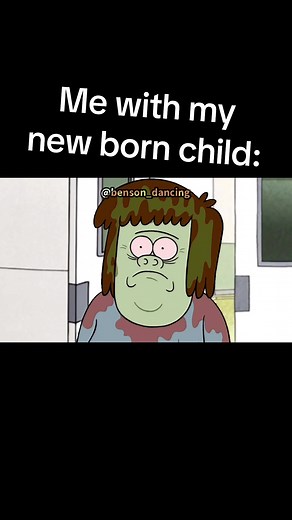 Oopsies i had butter fingers again 🤭 #regularshow #muscleman #newborn #darkhumour #fypシ #offensivememes