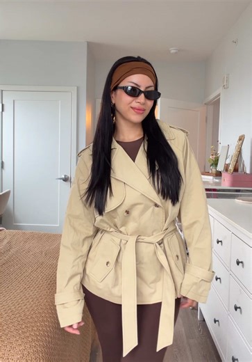 Short Girl Friendly Trench Coat Haul