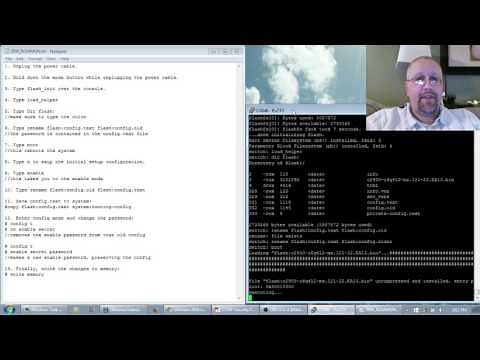 ROMMON Mode and Password Recovery