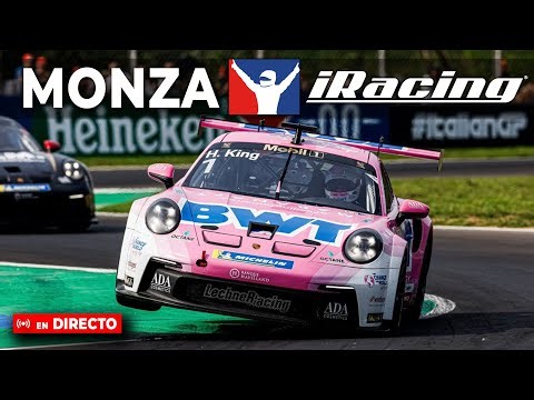 Directo🔴Porsche Cup en MONZA (en las nuevas carreras de iRacing)