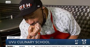 Big Budah visits UVU's culinary school