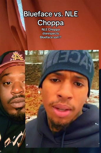 NLE Choppa disrespects Blueface son!? #fyp #blueface #nlechoppa | blueface nle choppa