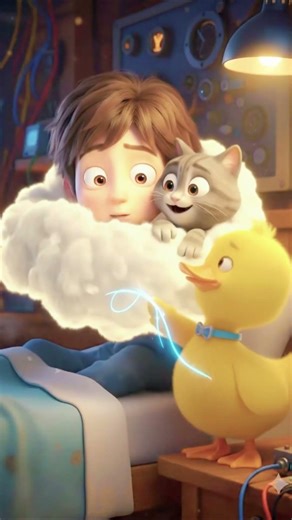 MY PILLOW TURNED INTO A CLOUD | Pipi’s Satisfying Bedroom Hack (3D Animation)!#shorts #pipi #aivideo