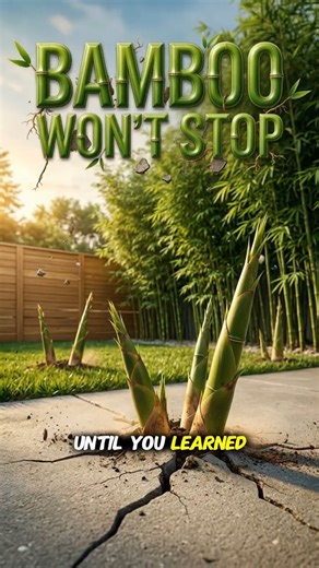 The Bamboo Problem Nobody Talks About 🎍 #gardening #shorts