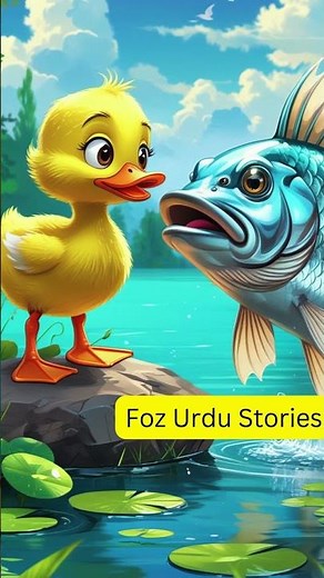 Duck Short Story | Foz Urdu Stories #Urdukidsstories #animatedshorts #animalstory