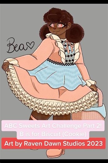 ABC Sweets Alphabet Challenge Pt 2. Biscuit/Cookie #shorts #tiktok #biscuits #cookies #art