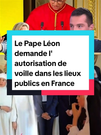 Le Pape sur les voiles des femmes en France, une autorisation de voille dans les lieux publics en France #pape #catholique #francaise🇨🇵 #prier #eglise #marseille🇫🇷 #martinique