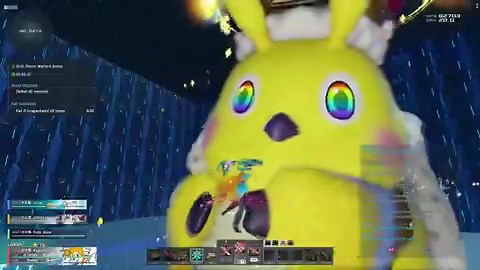 Death hug! 🫂🐥👑#PSO2NGS2 #NGS