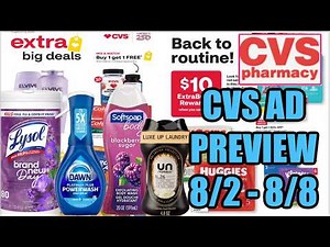 CVS AD PREVIEW (8/2 - 8/8)