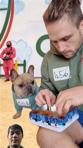 Squid Game - Dog Edition 🐾 Game 2 #dog #dogs