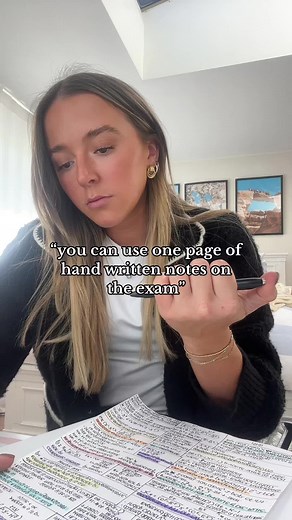 best bet all 50 pages of notes will be on this 8.5x11 sheet of paper #professor #school #exam #midterm #college #onesheetofpaper #notes #notetaking