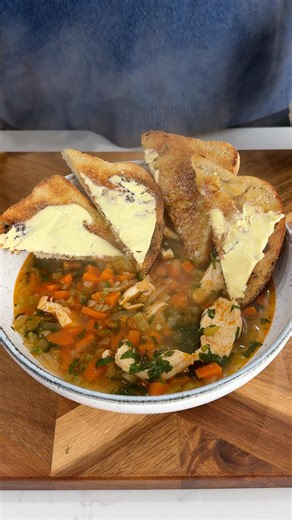 149K views · 237 reactions | My Wife's Chicken Bone Broth Soup from @gulasgrub #chickensoup #winterwarmer #winterrecipes #soup | Tasty | Facebook