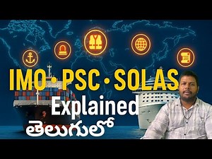Maritime Education 101 || IMO,PSC,SOLAS,MARPOL,STCW || Complete Guide for Seafarers ⚓
