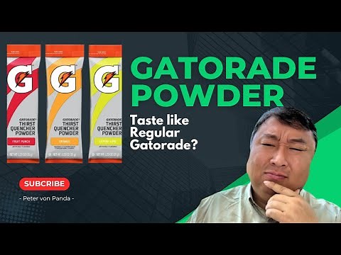 Does Gatorade Powder Taste Like Regular Gatorade?