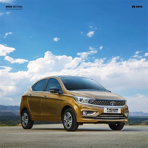 5.6K views · 70 reactions | When it’s the Tigor iCNG AMT, the sky is the limit! ​ It's time to feel the WOW on every journey. ​ Visit https://bit.ly/3XhvHsm to book your Tigor. #Tigor #TataTigor #TigorCNG #TigoriCNGAMT #WOWCNG #CNG #TataMotorsPassengerVehicles #Sedan | Tata Motors Cars | Facebook