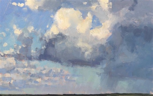 Alla Prima Acrylic Demo 1