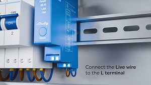 Shelly Pro 1 Smart Switch: DIN Rail Installation and App Setup Guide