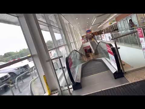 Kone Travelators at Tesco Extra, Yeovil (sorry, Elevator out of order!)