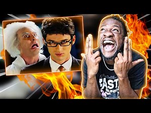 THEY CAME TO RAP! | Doc Brown vs Doctor Who. Epic Rap Battles of History (REACTION)