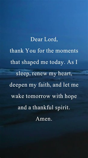 Powerful night prayer before going to bed 🙏 #nightprayer #dailyprayer