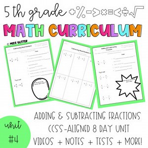 Adding and Subtracting Fractions How To