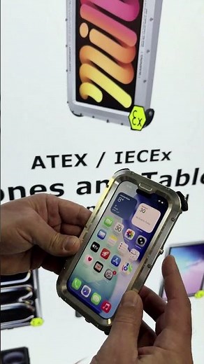 Explosion Proof ATEX / IECEx Zone 1 / 21 iPhone 17 4K