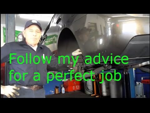 How to replace the front brake caliper,brakes and rotor on a Kia