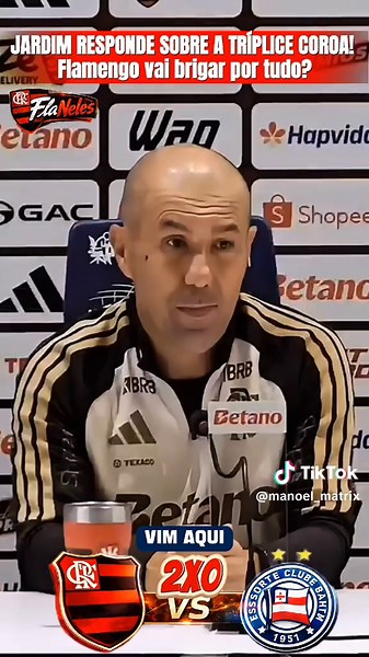 Flamengo na briga pela Tríplice Coroa?