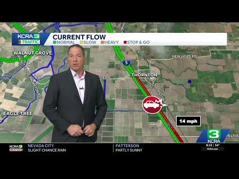 Deadly big rig crash on Interstate 5 in San Joaquin County