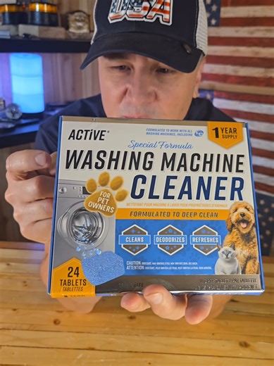 ACTIVE Washing Machine Cleaner for Pet Owners Enzymatic Deep Clean Descaler