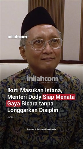 Menteri Pekerjaan Umum (PU) Dody Hanggodo menyatakan siap memperbaiki gaya komunikasinya kepada publik. Dody mengaku akan berdiskusi dengan Menteri Sekretaris Negara Prasetyo Hadi mengenai bentuk komunikasi yang dinilai tepat bagi seorang menteri. Dody mengakui gaya bicaranya selama ini cenderung santai. Ia menyebut latar belakangnya yang bukan berasal dari kalangan pejabat publik maupun politikus turut memengaruhi cara ia berkomunikasi. Dody mengatakan penyesuaian gaya komunikasi akan dilakukan