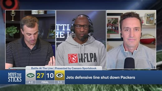 Jets Defensive Line shut down the Packers | Battle at the Line presented by Caesars Sportsbook
