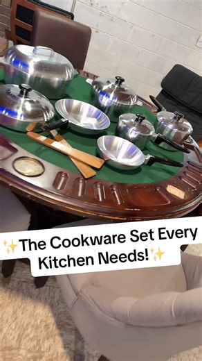Ready to upgrade your kitchen? This full cookware set gives you everything you need for real home cooking—from frying pans to Dutch ovens. Perfect for family meals, Sunday dinners, and everyday cooking. #TikTokShopCreatorPicks #CastAluminumCookware #KitchenCookwareSet #SouthernCooking #KitchenUpgrade @Magnaware USA
