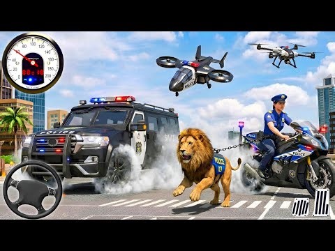 🚓 Police Car Chase Simulator 3D – Real City Cop Pursuit Gameplay (Android)
