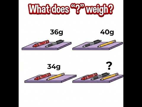 Only 1% Can Solve This Logic Puzzle! 🧠 (Math Puzzle)